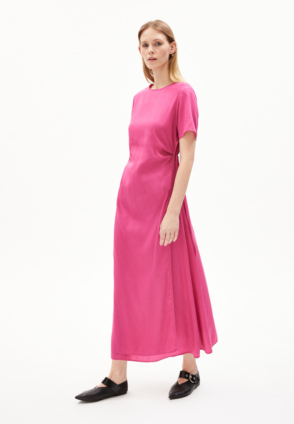 ARMEDANGELS SEDISAA Woven Dress Regular Fit made of TENCEL™ Lyocell Mix Crushed Berry | RDGIF3721