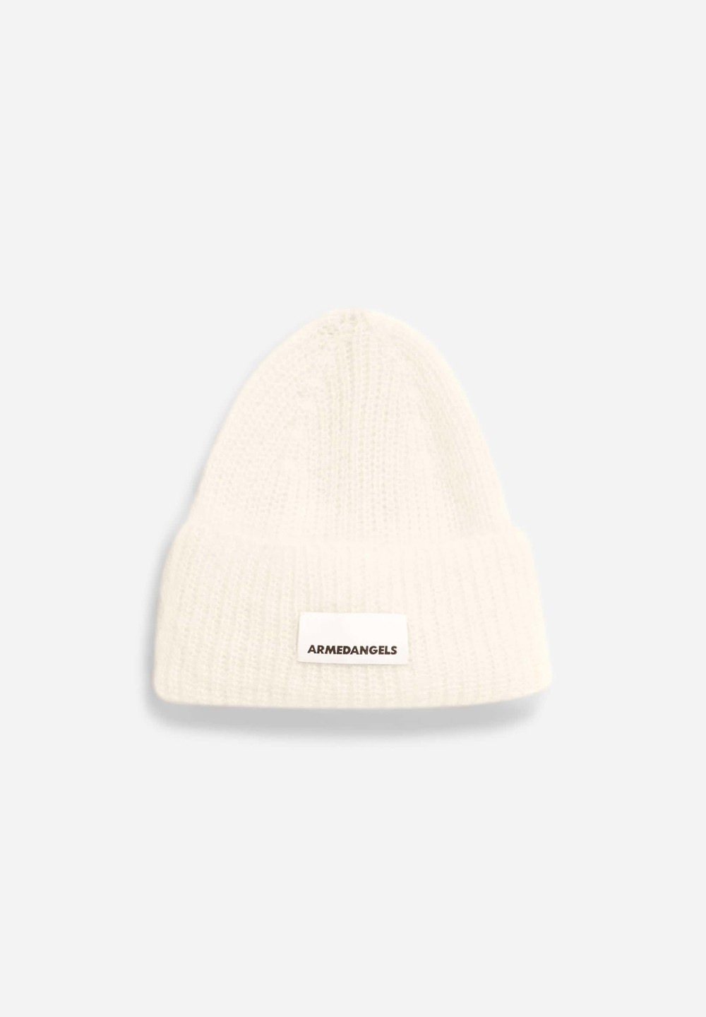 ARMEDANGELS SNOWAA Beanie made of Mohair Wool Mix Oatmilk | UHZBW6312