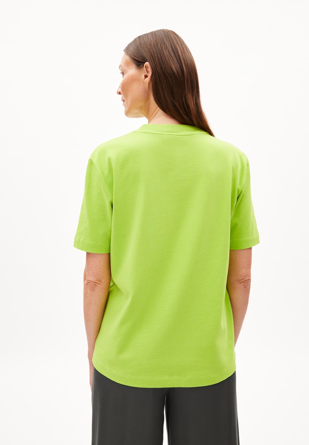 ARMEDANGELS TARJAA Heavyweight T-Shirt Loose Fit made of Organic Cotton Mix Super Lime | FRJBT1253