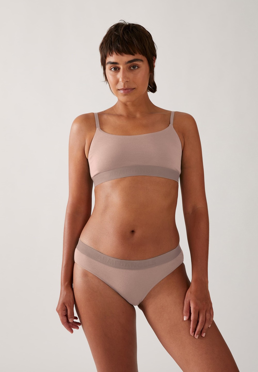 ARMEDANGELS TOVAA Bralette made of TENCEL™ Modal Mix Šedé | YBINL1527