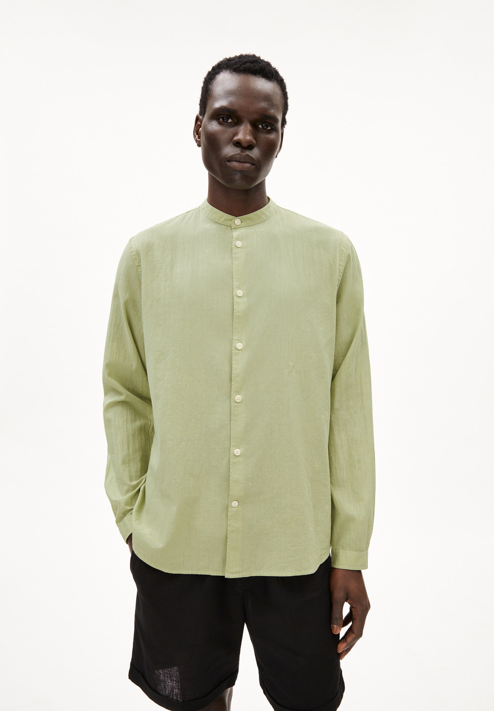 ARMEDANGELS VAALERONIMUS Shirt Relaxed Fit made of Organic Cotton Světle | XUHDT5879