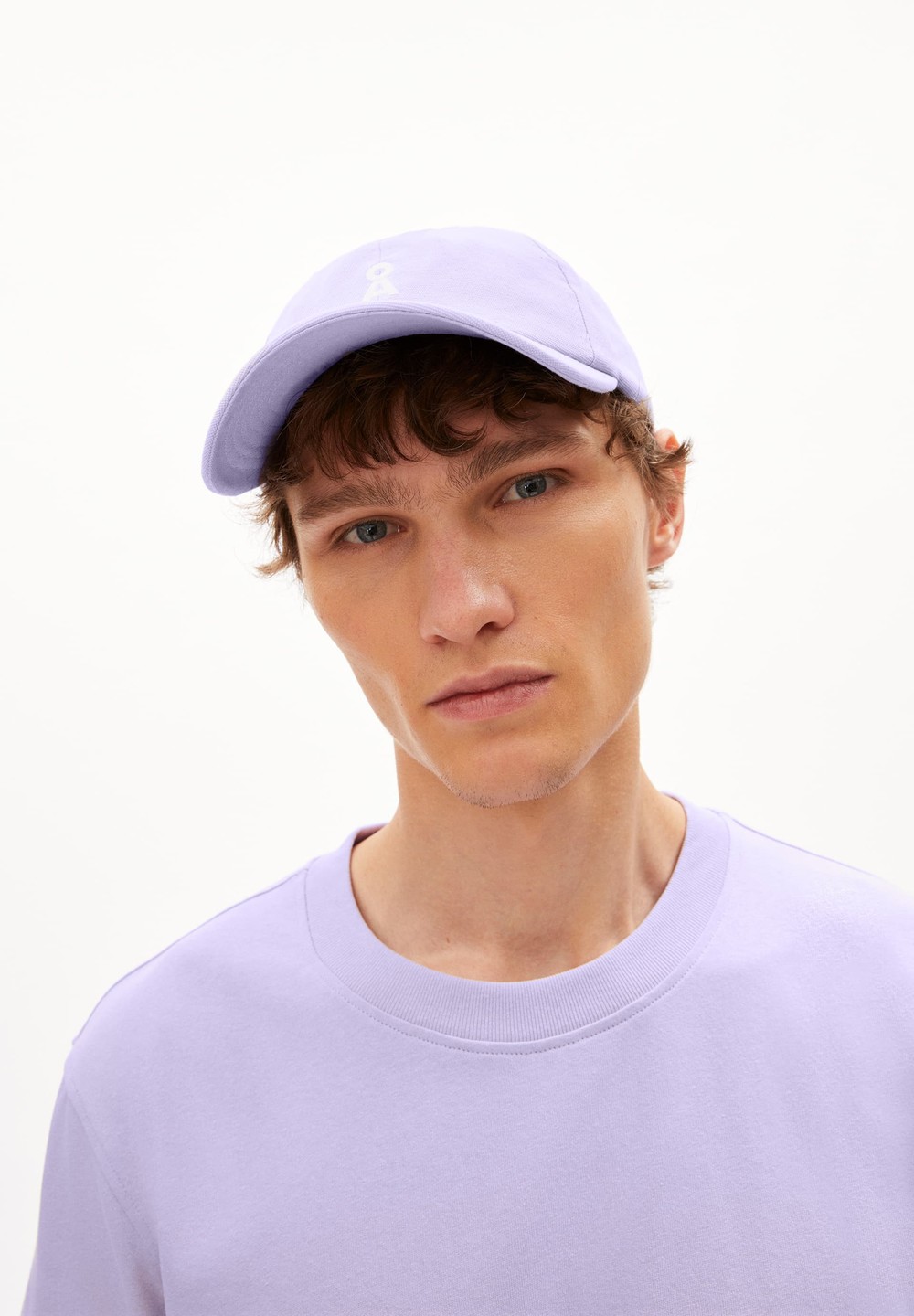 ARMEDANGELS YENAAS BOLD Cap made of Organic Cotton Levandule Světle | ZUBHT2639