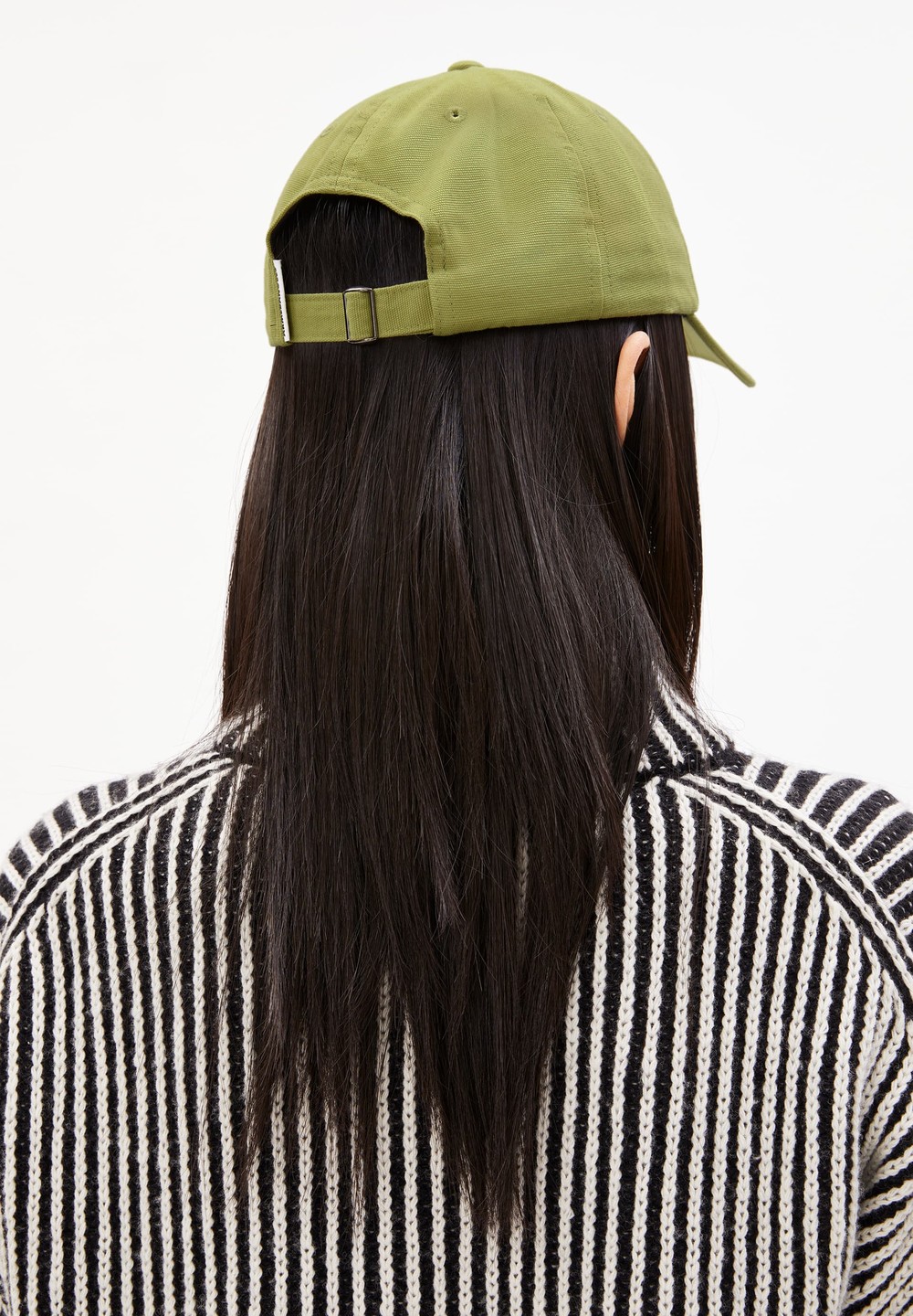 ARMEDANGELS YENAAS BOLD Cap made of Organic Cotton New Moss | CZGVW2791