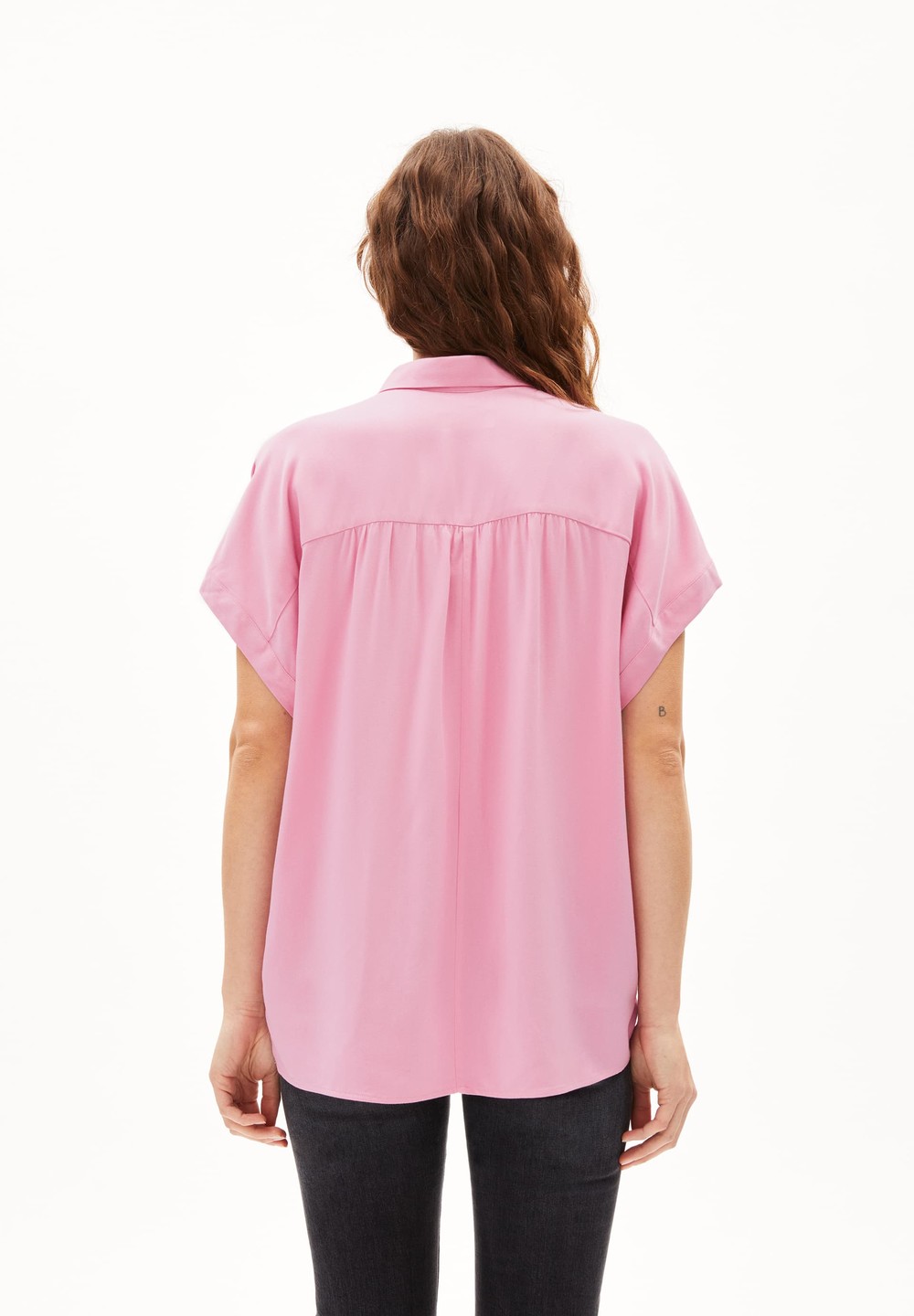 ARMEDANGELS ZONYAA Blouse Relaxed Fit made of LENZING™ ECOVERO™ Viscose Růžové | CZQLT1352